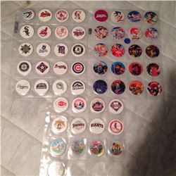 1994 Baseball Teams, Sonic, Xmen Pogs