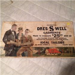 Trolley, Streetcar Cardboard Advertising, 1800-1900