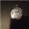 Image 1 : Metal Pocket Watch W/ Train On Back