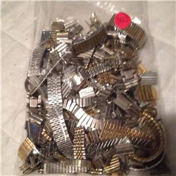 Huge Lot Of Watch Bands Parts