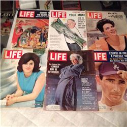 1960’s-70’s Life Magazines (6) (Marilyn Monroe)