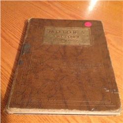 1930’s Motors Factory Shop Manual