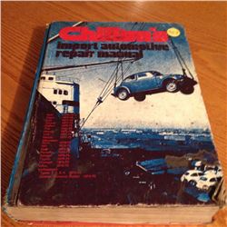 Chilton’s Import Automotive Repair Manual, 1975
