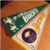 Image 1 : Vintage Sport Pennants (2) (Basketball) 1960’s