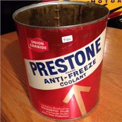 Prestone Anti-Freeze Tin