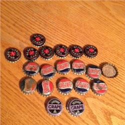 Pop Caps (Mission Grape, Pepsi-Cola)