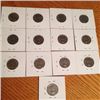 Image 2 : Nickels (13) (10 1950’s, 3 1960’s)