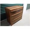 Image 2 : Antique Wooden 3 Drawer Dresser, 36”x20”x36”