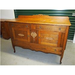 Antique Hutch, 56”x22”x38”