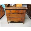 Image 4 : Antique Wooden 4 Drawer Dresser, 40”x21”x36”