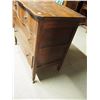 Image 5 : Antique Wooden 4 Drawer Dresser, 40”x21”x36”