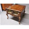 Image 1 : Antique Wooden End Table 25”x25”x22”