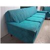 Image 3 : Retro Teal Couch And Chair