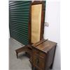 Image 2 : Antique Makeup Dresser, 2 Parts, Needs Work, 40”x19”x70”