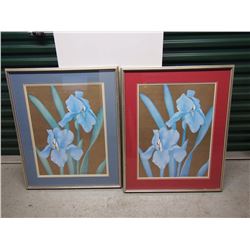 Elizabeth Brown Pictures With Frames (2) 26”x32”