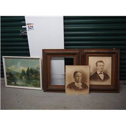 Wall Pieces (3) (Photos Framed, Picture)