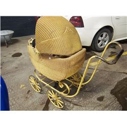 Doll Carriage, No Contents, 32”x44”x22”