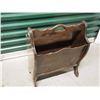 Image 1 : Wooden Magazine Rack, 16”x20”x8”