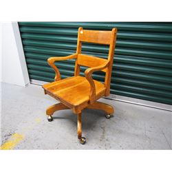 Wooden Office Chair