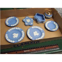 Lot Of Wedgewood (Ashtray, Table Lighter, Etc.)