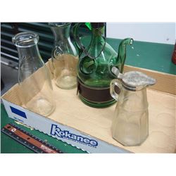 Lot Of Glass (Milk Jugs)