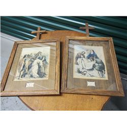 Lot of Religious Framed Pictures