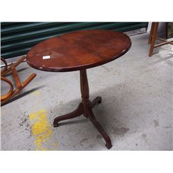Side Folding Wood Table