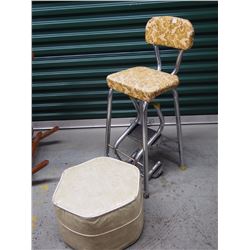 Doll High Chair with Footstool