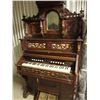 Image 1 : Dyer Brothers St.Paul Ornate Antique Wood Piano with Removable Top Piece