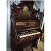 Image 2 : Dyer Brothers St.Paul Ornate Antique Wood Piano with Removable Top Piece