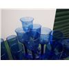 Image 5 : Lot Of Blue Glassware, (4) Sets Of Four, W/ Extra