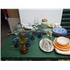 Image 1 : Lot Of Dishware, Mini Oil Lamp (Some Fire King)