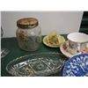 Image 4 : Lot Of Dishware, Mini Oil Lamp (Some Fire King)
