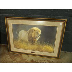 Into The Light By Robert Bateman, Lithograph Print, 28”x46” W/ Frame