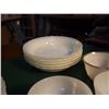 Image 4 : Lot Of Milk Glass Dishware (Cups, Plates, Bowls, Etc) (A And H, Fire King)