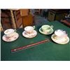 Image 1 : Matching Cups And Saucers (3) W/ 1 Unmatching