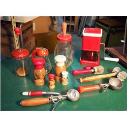 Lot Of Vintage Kitchen Utensils