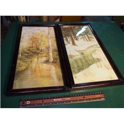 Framed Art Pieces (2)