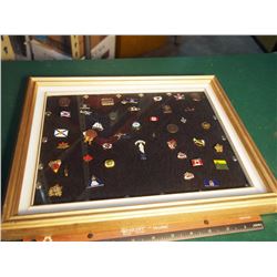 Wall Piece Covered In Pins