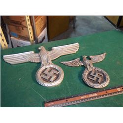Metal Pieces, Swastika And Eagle (2)