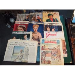 1950’s Star Weekly Magazines
