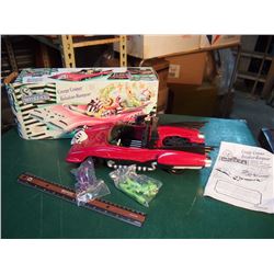 Kenner Beetlejuice Creepy Cruiser Vehicle W/ Parts Toy Barbie Vehicle