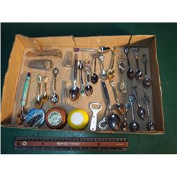 Lot Of Collectible Spoons And Bottle Openers