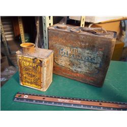 Polarine And Varnish Tin