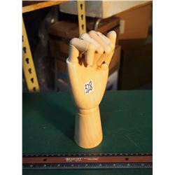 Wooden Hand Model