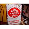 Image 1 : Royal Crown Cola Metal Sign 35”x48”