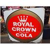 Image 1 : Royal Crown Cola Metal Sign 35”x35”