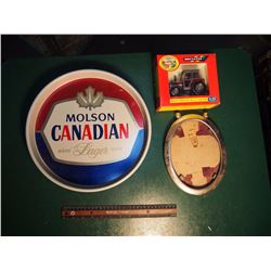 Molson Canadian Tray And Massey Ferguson 1/32nd Scale