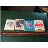 Image 1 : Toronto Blue Jays Team Card Sets (3) 1986, 1987, 1990, W/ McDonalds Donruss Baseball Card Set, 1992