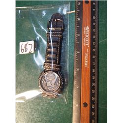 Harley Davidson Motor Cycles Anniversary Wrist Watch, With Genuine Leather Wrist Band (Never Worn)